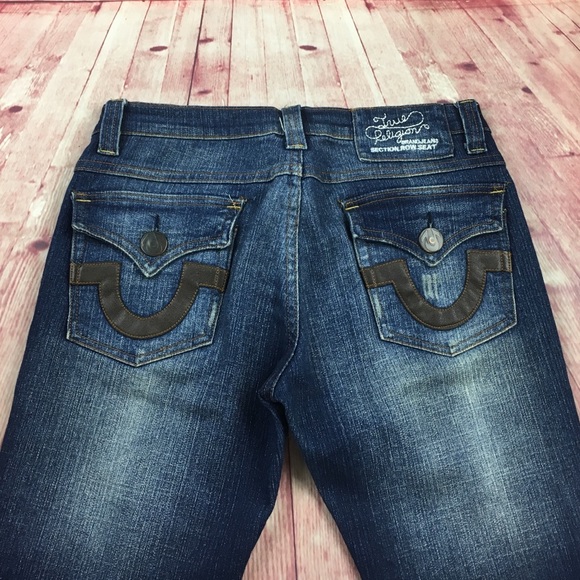 True Religion Straight Leg jean size 27 - Picture 6 of 8